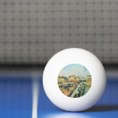 Pont Neuf, vanmiddag, Sunlight Camille Pissarro Pingpongbal (Net)