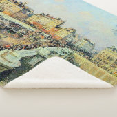 Pont Neuf, vanmiddag, Sunlight Camille Pissarro Sherpa Deken (3/4)