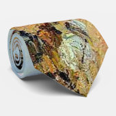 Pont Neuf, vanmiddag, Sunlight Camille Pissarro Stropdas (Opgerold)