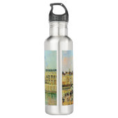 Pont Neuf, vanmiddag, Sunlight Camille Pissarro Waterfles (Achterkant)