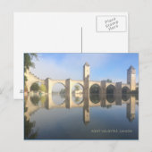 Pont Valentré, Cahor Briefkaart (Voorkant / Achterkant)