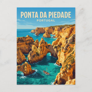 Ponta da Piedade Portugal Briefkaart