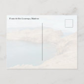 Ponta de São Lourenço Madeira View Briefkaart (Achterkant)
