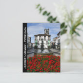 Ponta Delgada - Azoren Briefkaart (Staand voorkant)