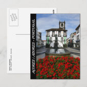Ponta Delgada - Azoren Briefkaart (Voorkant / Achterkant)