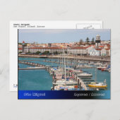 Ponta Delgada - Azoren Briefkaart (Voorkant / Achterkant)