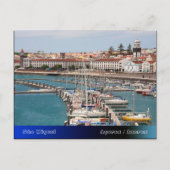 Ponta Delgada - Azoren Briefkaart (Voorkant)