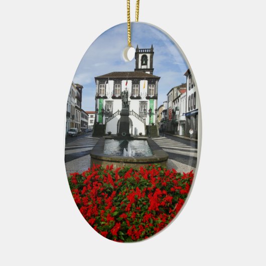 Ponta Delgada - Azoren Keramisch Ornament (Links)