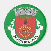 Ponta Delgada* Azoren Koelkast Magneet (Voorkant)