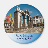Ponta Delgada, Azoren Magneet (Voorkant)