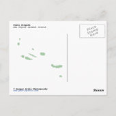 Ponta Delgada Marina Briefkaart (Achterkant)