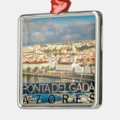 Ponta Delgada Metalen Ornament (Links)