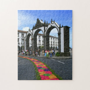 Ponta Delgada stadpoorten Legpuzzel