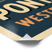 Ponta Delgada – Westerne rand van Europa Perfect Poster (Hoek)