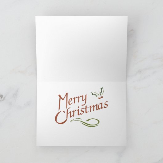 Pontalba Christmas Feestdagen Kaart (Binnen)