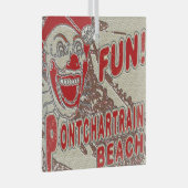 Pontchartrain Beach Clown Glas Ornament (Voorkant Rechts)