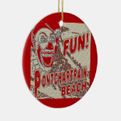 Pontchartrain Beach Clown Keramisch Ornament (Rechts)