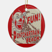 Pontchartrain Beach Clown Keramisch Ornament (Links)
