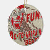 Pontchartrain Beach Clown Keramisch Ornament (Links)