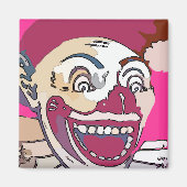 Pontchartrain Beach Clown Magneet (Voorkant)