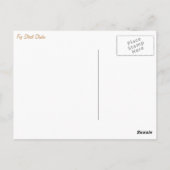 Pontchartrain Beach Lady op Zand Briefkaart (Achterkant)