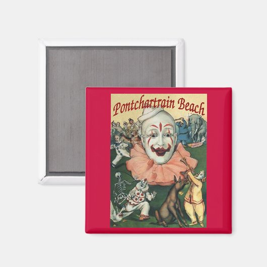 Pontchartrain Beach Magneet (Voorkant / Achterkant)