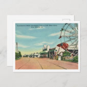 Pontchartrain Beach New Orleans Amusement Briefkaart (Voorkant / Achterkant)