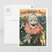 Pontchartrain Beach Poster Briefkaart (Voorkant / Achterkant)