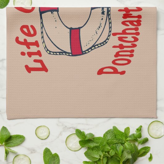 Pontchartrain Beach Towels Theedoek (Gevouwen)