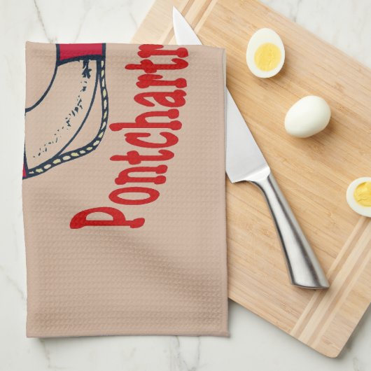 Pontchartrain Beach Towels Theedoek (Quarter Fold)