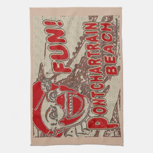 Pontchartrain Beach Towels Theedoek (Verticaal)