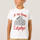 Pontchartrain Beach Zephyr T-shirt (Voorkant)