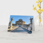 Ponte and Castle Sant'Angelo - Rome, Italië Kaart (Gele Bloem)