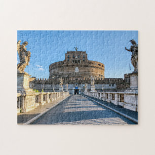 Ponte and Castle Sant'Angelo - Rome, Italië Legpuzzel