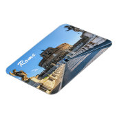 Ponte and Castle Sant'Angelo - Rome, Italië Magneet (Linkerzijde)