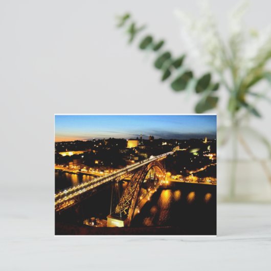 Ponte - bridge Luís I _ Porto - Portugal Briefkaart (Staand voorkant)