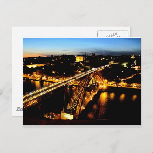 Ponte - bridge Luís I _ Porto - Portugal Briefkaart (Voorkant / Achterkant)