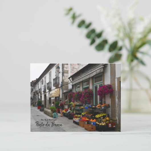 Ponte da Barca-The Real Portugal Briefkaart (Staand voorkant)