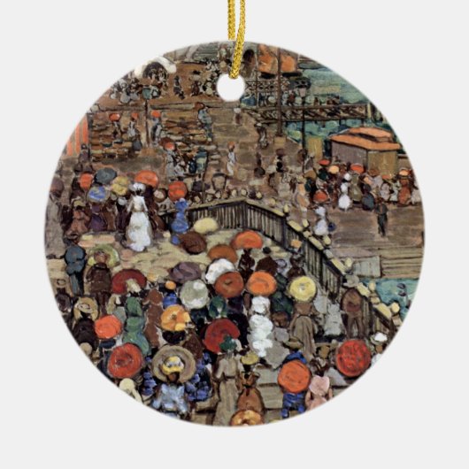 Ponte Della Paglia, Venetië door Maurice Prenderga Keramisch Ornament (Voorkant)