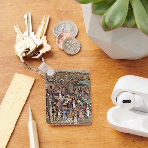 Ponte Della Paglia, Venetië door Maurice Prenderga Sleutelhanger