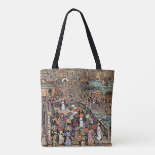 Ponte Della Paglia, Venetië door Maurice Prenderga Tote Bag
