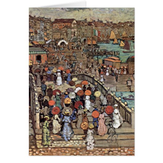Ponte Della Paglia, Venetië, Maurice Prendergast (Voorkant)