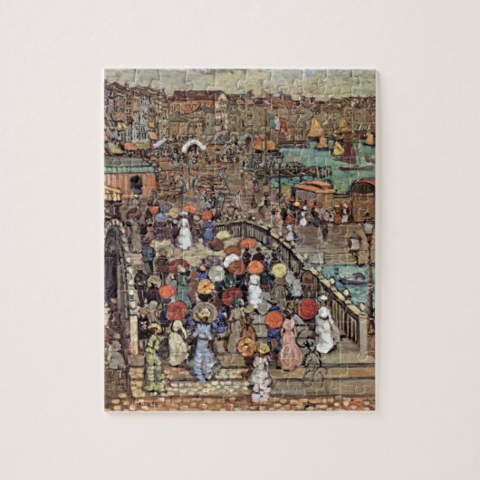 Ponte Della Paglia, Venetië, Maurice Prendergast Legpuzzel (Verticaal)