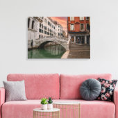 Ponte di Canonica Venetië Italië Canvas Afdruk (Insitu (Woonkamer))