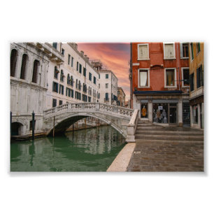 Ponte di Canonica Venetië Italië Foto Afdruk
