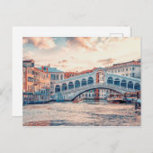 Ponte di Rialto Briefkaart (Voorkant / Achterkant)