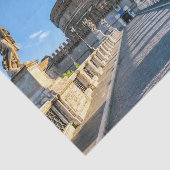 Ponte en Castel Sant'Angelo - Rome, Italië Tissuepapier (Detail)