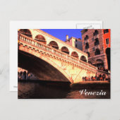 Ponte Rialto Briefkaart (Voorkant / Achterkant)