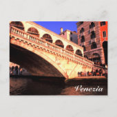 Ponte Rialto Briefkaart (Voorkant)