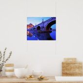 Ponte Sant' Angelo en Castel Sant' Angelo over Poster (Keuken)